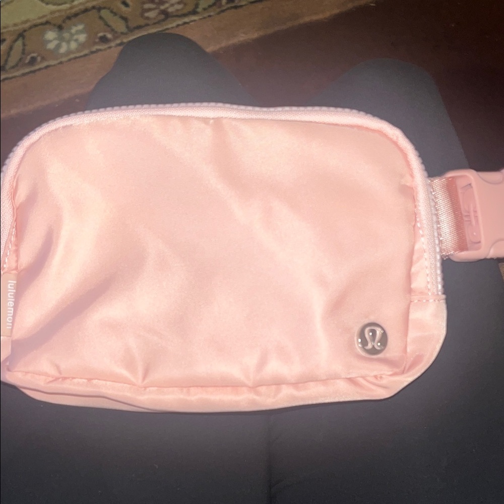 Lululemon Athletica Light Pink Cosmetic Bag